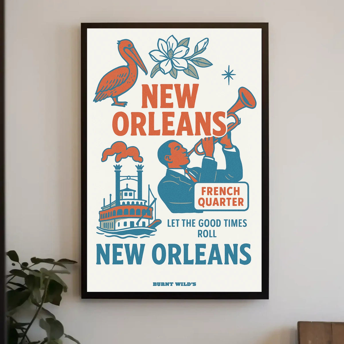 New Orleans Celebration Poster