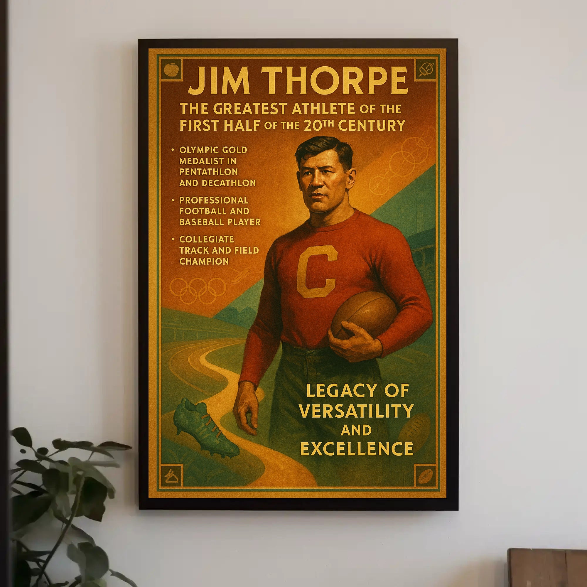 Jim Thorpe: The Greatest Athlete of the 20th Century Poster