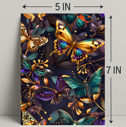 Luxurious Butterfly Elegance: Abstract or Artistic Poster