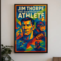 Jim Thorpe The Quintessential Athlete Jim Thorpe Poster