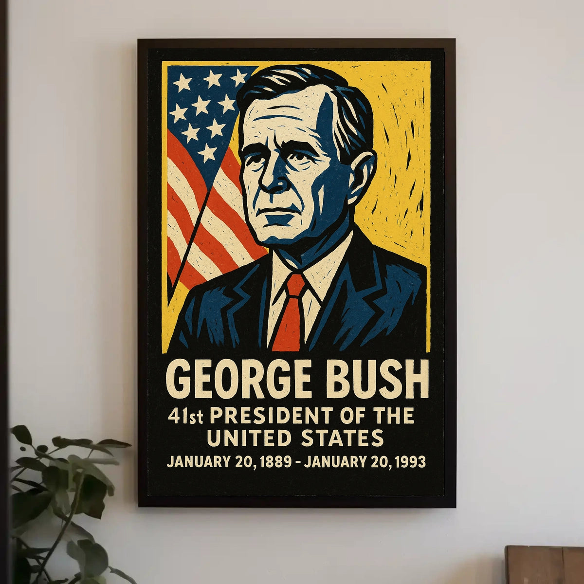 George Bush 41st President Poster