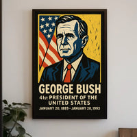 George Bush 41st President Poster
