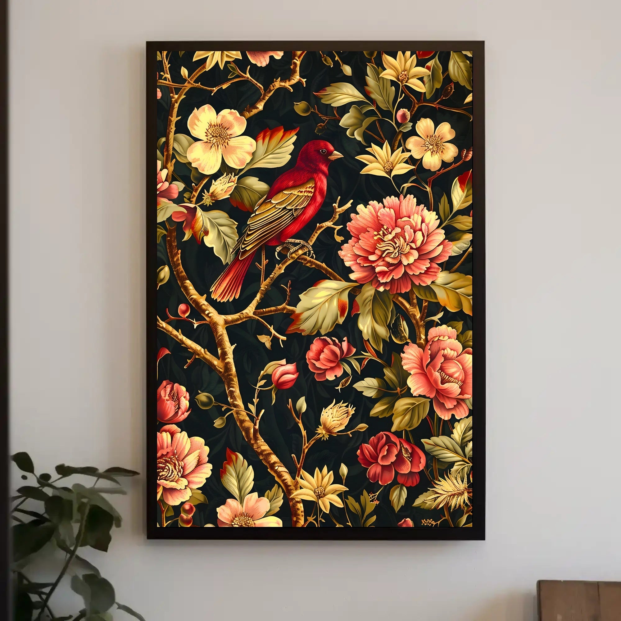 Enchanted Garden Wall Art Print Decor