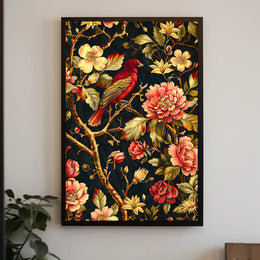 Enchanted Garden Wall Art Print Decor