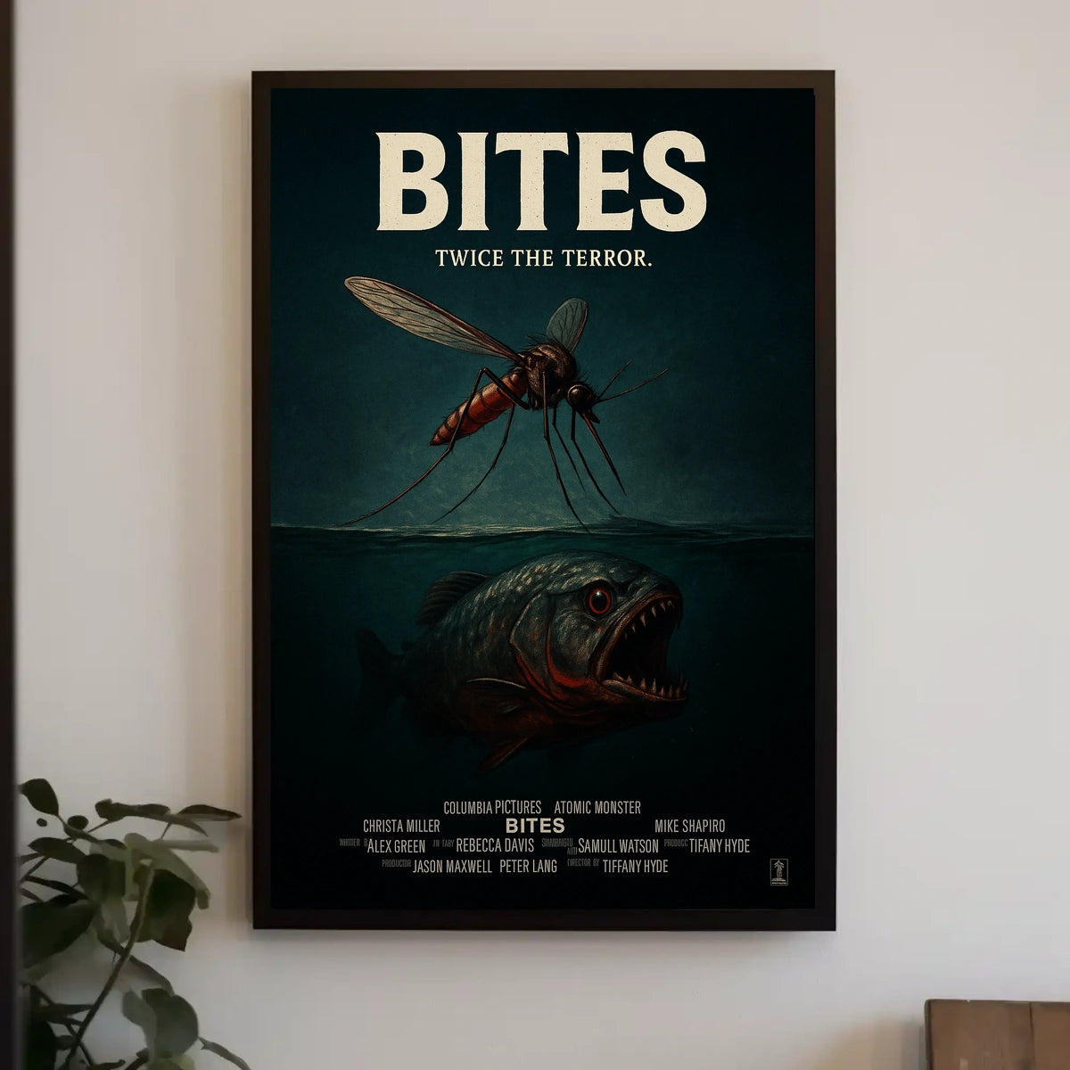 Bites Twice the Terror Poster