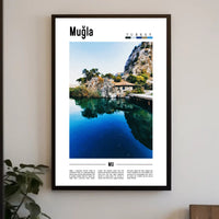 Muğla's Natural Beauty and Cultural Heritage Travel Poster PosterGoat