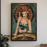 Vintage Casino Glamour Poster