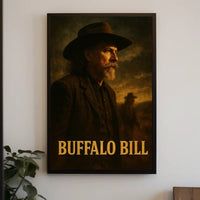 Buffalo Bill Iconic Western Cultural Heritage Poster