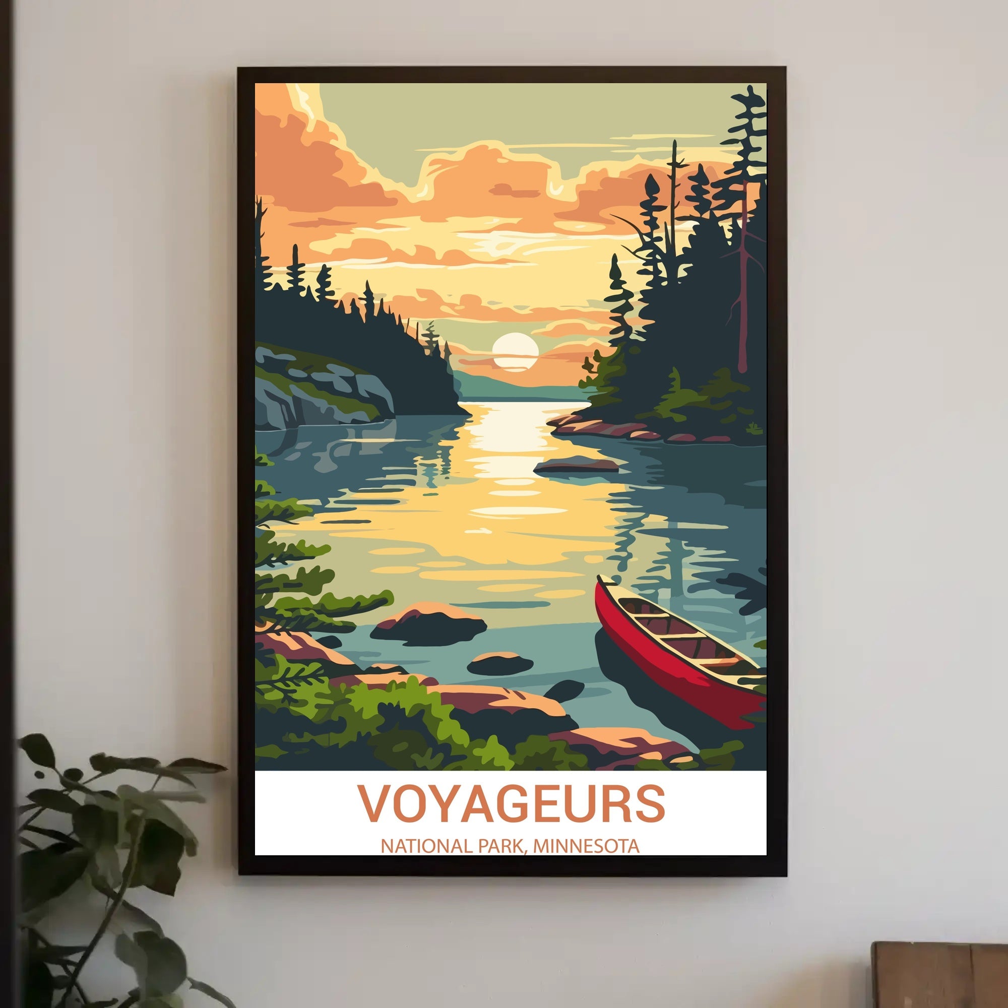 Voyageurs National Park Poster