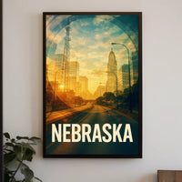 Nebraska A Journey Through the Heartland Poster