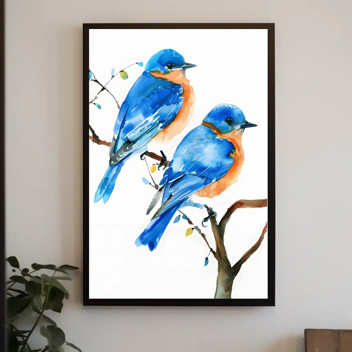 Bluebird Serenity Poster