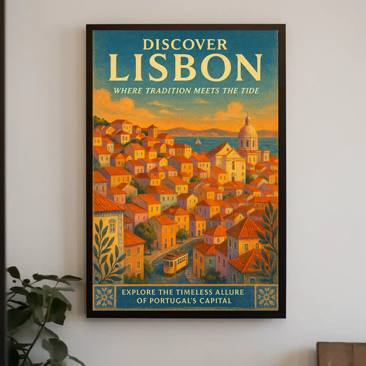 Discover Lisbon Poster