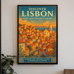 Discover Lisbon Poster