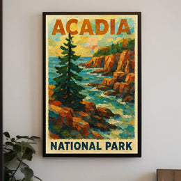 Acadia National Park Poster
