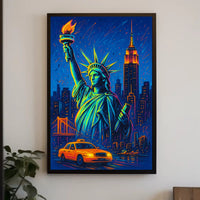 New York Nightlife Poster