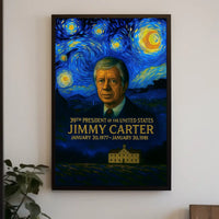 Jimmy Carter 39th President of the United States Presidential Masterpiece Series Poster