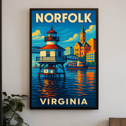 Norfolk, Virginia Poster