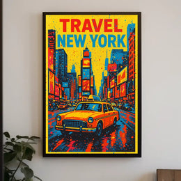 Travel New York Poster