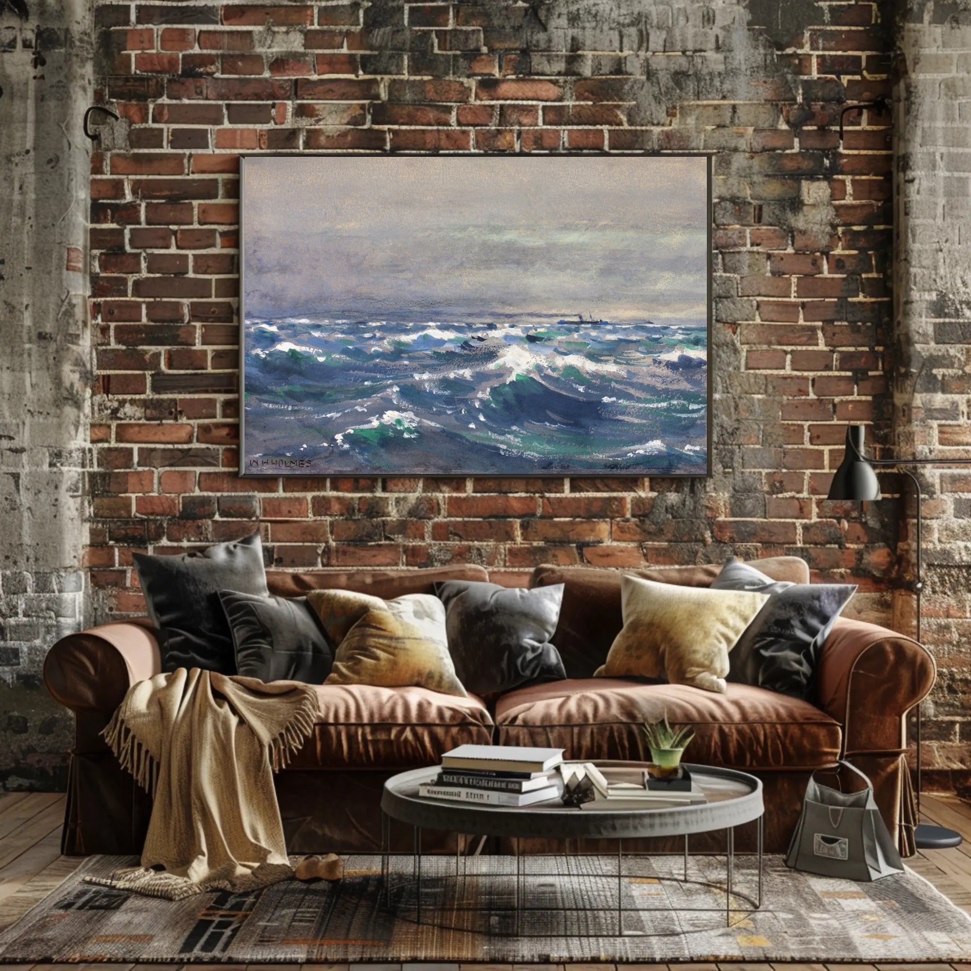 Seascape Serenity Poster