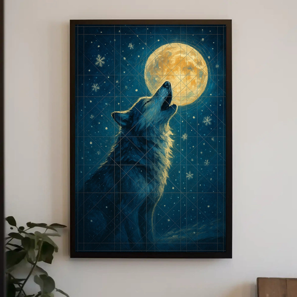 Howling At The Moon Poster