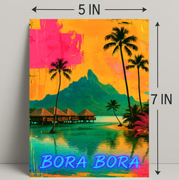 Bora Bora Paradise Poster PosterGoat