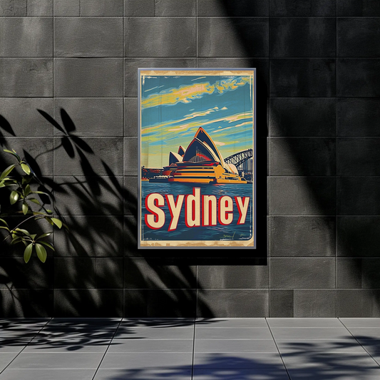 Sydney Vintage Poster