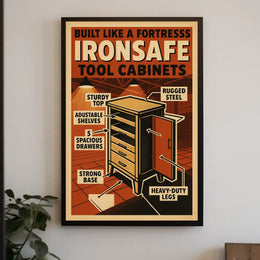 IRONSAFE Tool Cabinets Poster