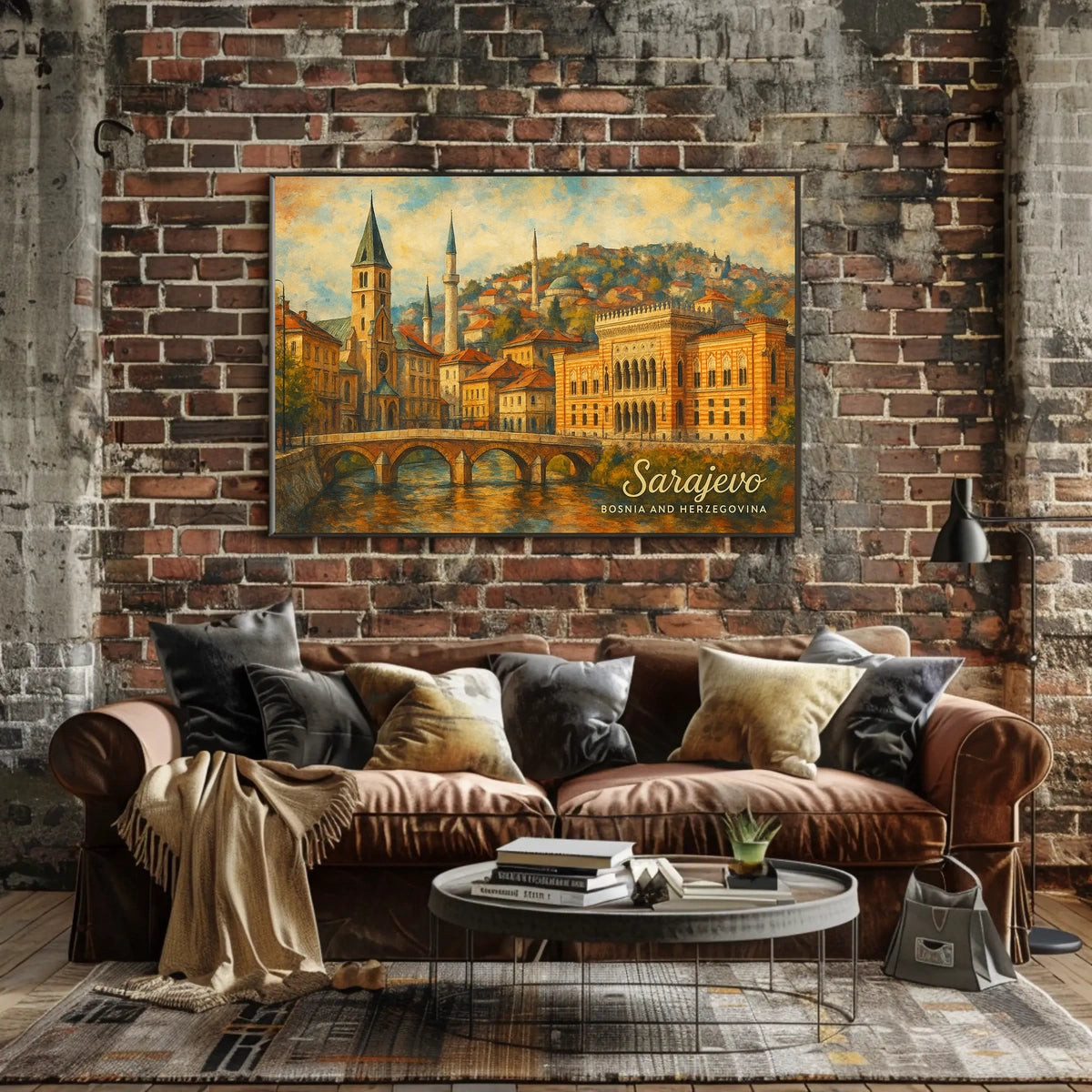 Sarajevo Bosnia and Herzegovina Poster