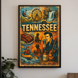 Discover Tennessee Poster