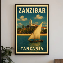 Zanzibar Travel Poster