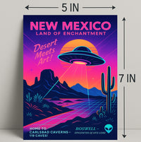 New Mexico Land of Enchantment Poster PosterGoat