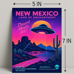 New Mexico Land of Enchantment Poster PosterGoat