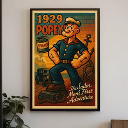 Popeye 1929 Art Poster POP-76