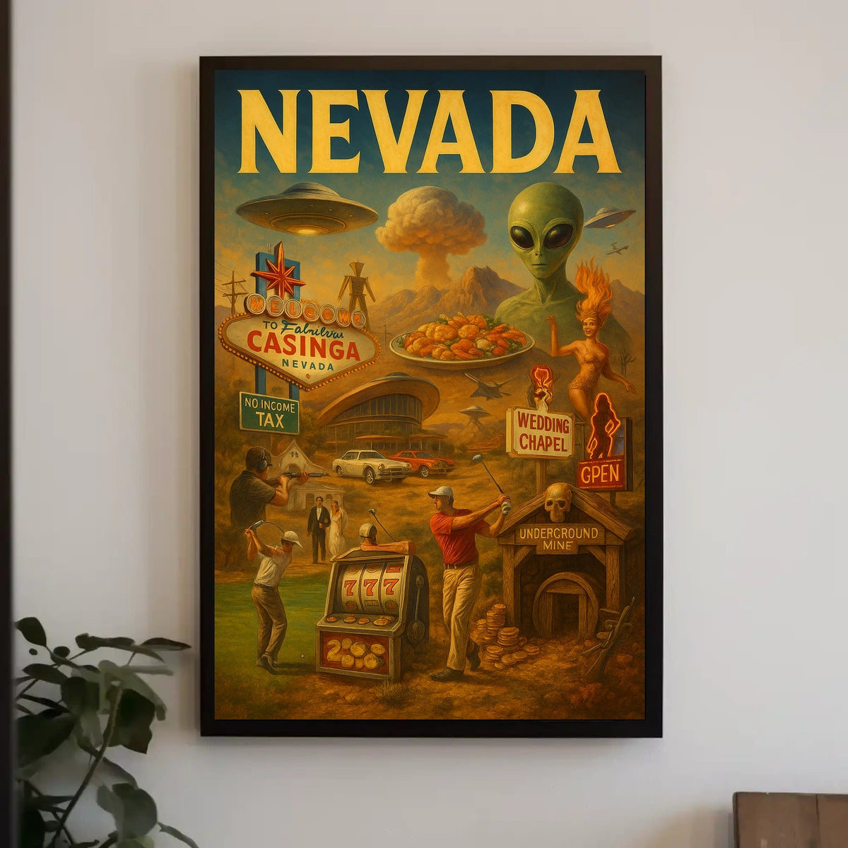 Nevada Dreamscape Poster