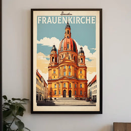 Frauenkirche in Dresden Poster