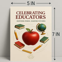 Celebrating Educators: Inspirational Motivational or Quote Poster