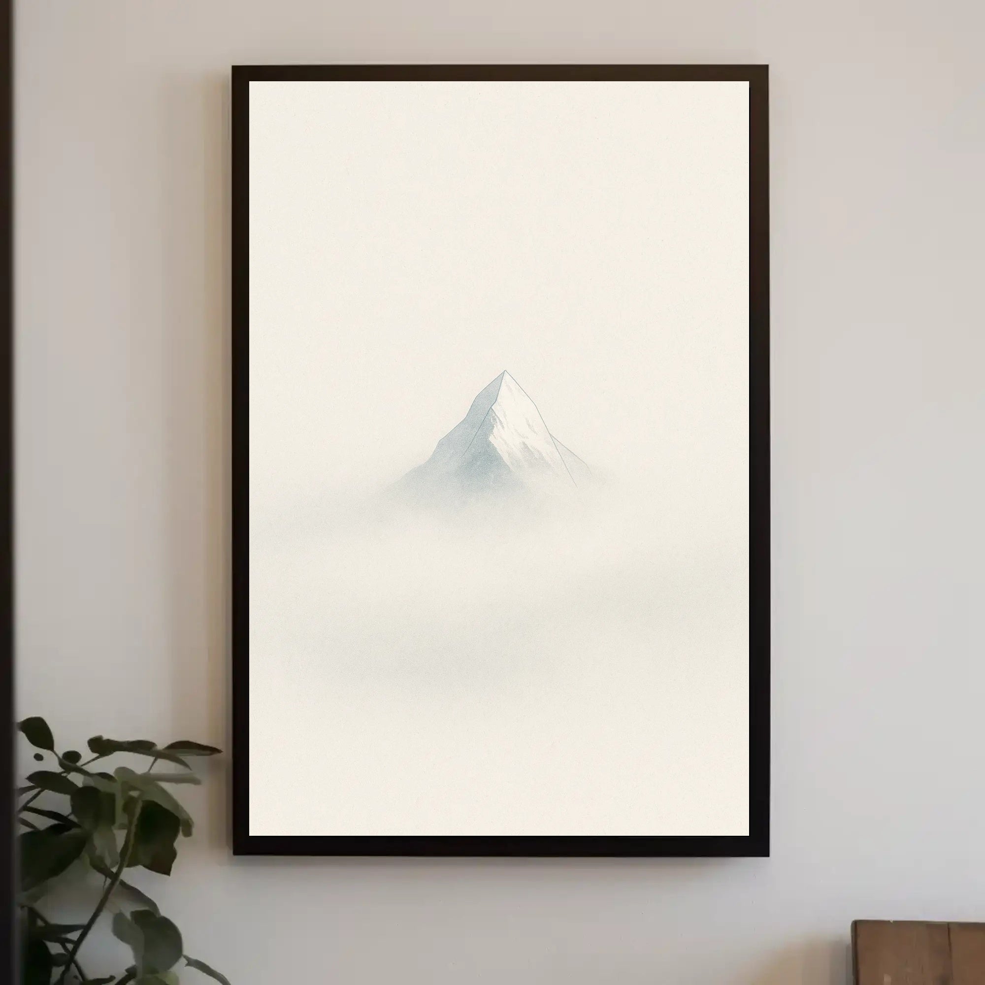 Serenity in the Mist Wall Art for Tranquil Decor PosterGoat