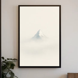 Serenity in the Mist Wall Art for Tranquil Decor PosterGoat