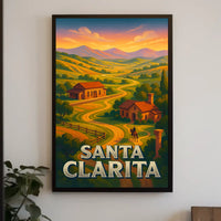 Santa Clarita Landscape Poster