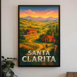 Santa Clarita Landscape Poster