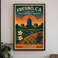 Heart of the Central Valley Poster