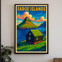Faroe Islands Scenic Poster