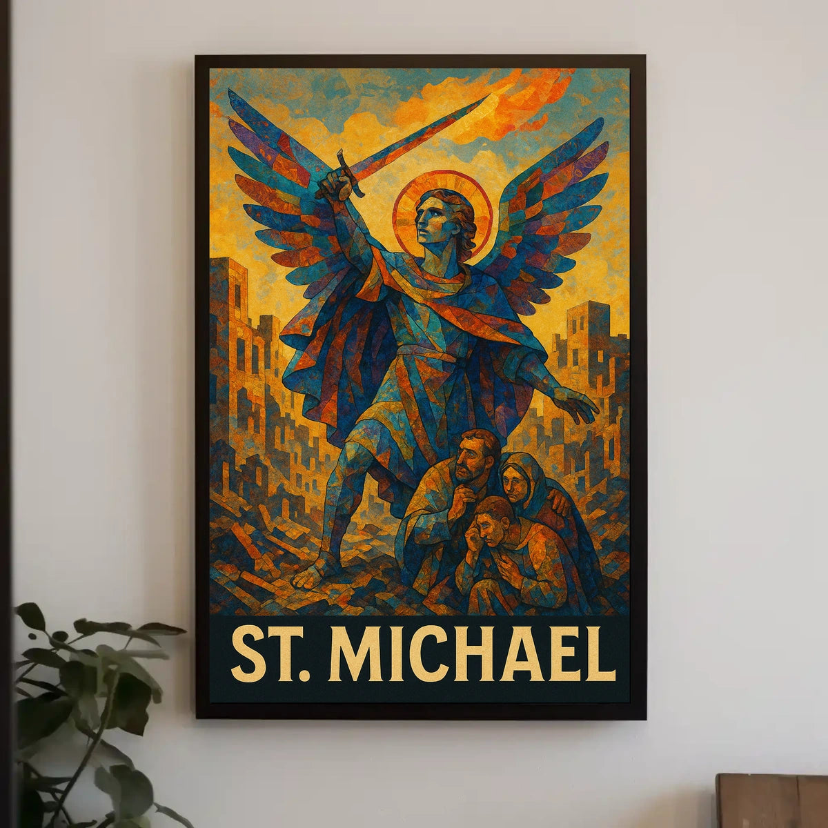 St. Michael Protector and Warrior Poster