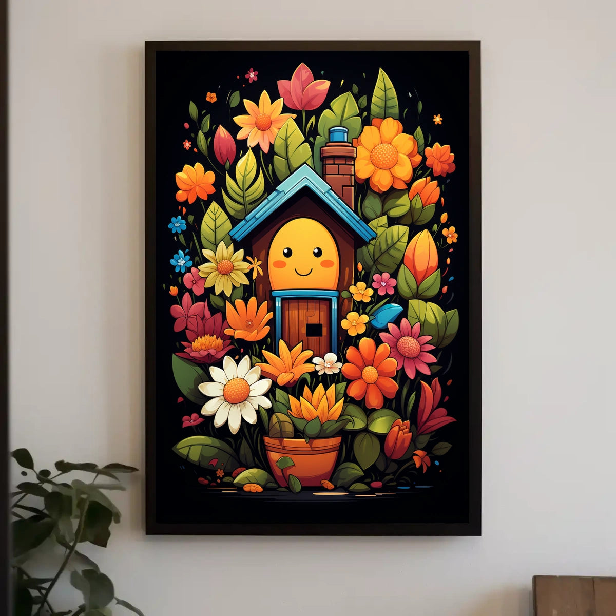 Floral Harmony Poster