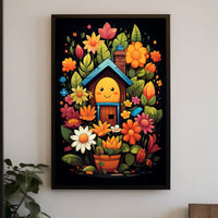 Floral Harmony Poster