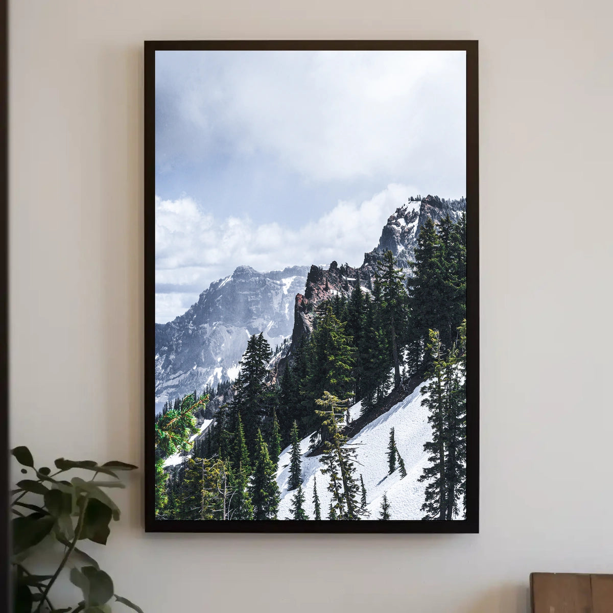 Majestic Mountain Landscape Poster