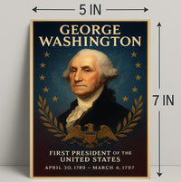 George Washington 1st President Poster PosterGoat