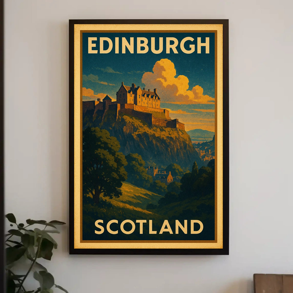 Edinburgh Castle A Scottish Icon Poster