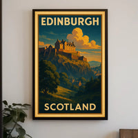 Edinburgh Castle A Scottish Icon Poster