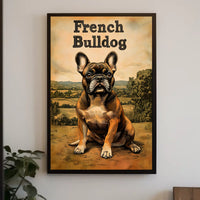 French Bulldog Portrait Poster